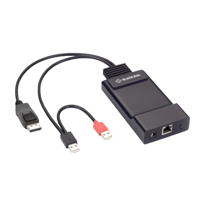 ZeroU DP KVM over IP トランスミッタ – HD / シングルモニタ EMD200DP-T-ブラックボックス・ネットワークサービス