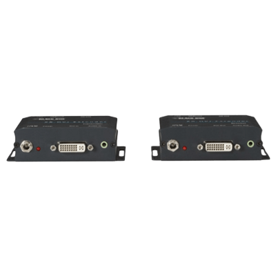 XR DVI-D エクステンダ キット - 音声 / RS232 / HDCP AVX-DVI-TP-100M-ブラックボックス・ネットワークサービス