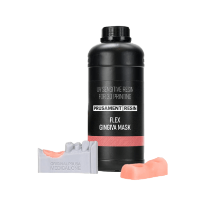 レジン Prusament Resin Flex Gingiva Mask 1kg-Prusa Research a.s.