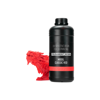 モデルレジン Prusament Resin Model Classic Red 1kg-Prusa Research a.s.