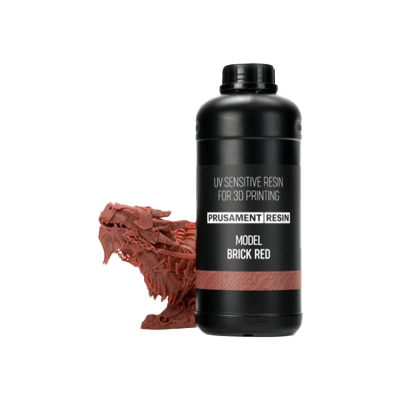 モデルレジン Prusament Resin Model Brick Red 1kg-Prusa Research a.s.