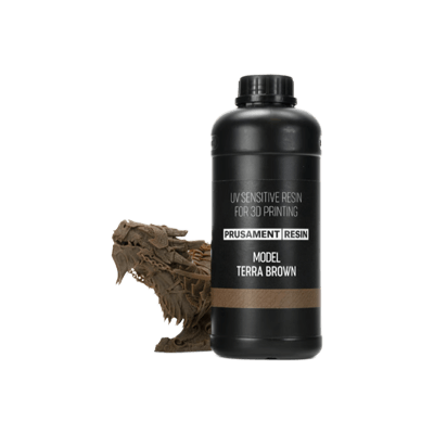 モデルレジン Prusament Resin Model Terra Brown 1kg-Prusa Research a.s.
