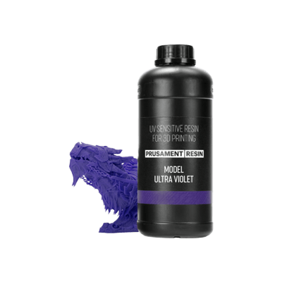 レジン 鋳造 Prusament Resin Model Ultra Violet 1kg-Prusa Research a.s.