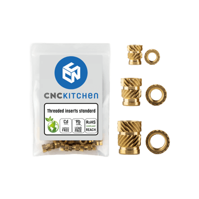 ツール&クラフト Threaded inserts - set standard 200 pcs-Prusa Research a.s.