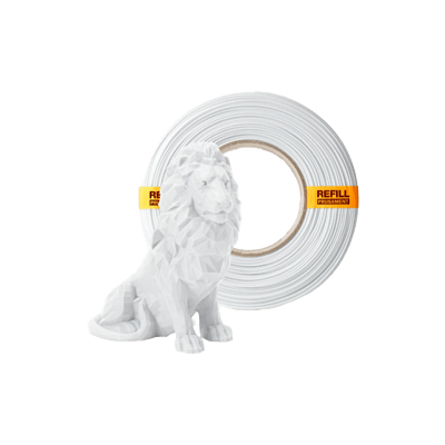 フィラメント PLA Prusament Pristine White 1kg Refill-Prusa Research a.s.