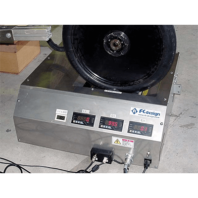 シャシーダイナモ製品 可搬型シャシーダイナモ動力計 (最大5KW型) DA5-HR-FCデザイン株式会社