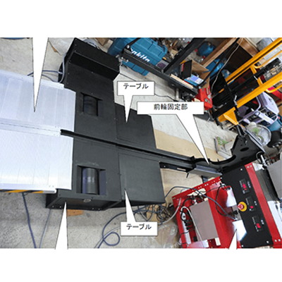 シャシーダイナモ製品 車椅子用シャシダイナモ-FCデザイン株式会社