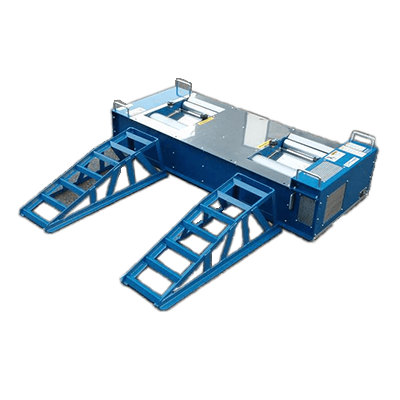 シャシーダイナモ製品 小型電気自動車用シャーシーローラー動力計 DA3-HR-2-FCデザイン株式会社