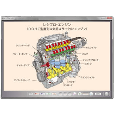 アニメーションCDROM レシプロ・エンジン-有限会社ユニバース