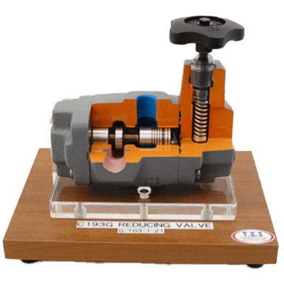 建機農機カット模型 減圧弁-有限会社ユニバース