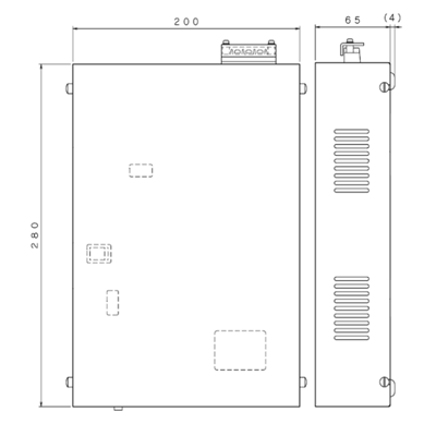 インターホン AI-T3型 親操作盤用電源装置 85072a-旭光通信システム株式会社