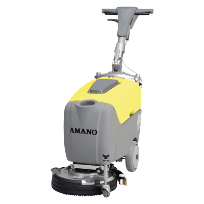 床洗浄機 (スクラバー) 床洗浄機 (手押し式) SE-380H-アマノ株式会社