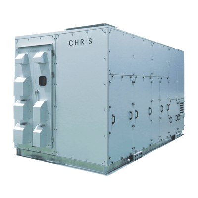 低温環境下の結露の悩みを解決 CO2ヒートポンプ式デシカント除湿機 chris DH-2HT-Cs3-株式会社前川製作所