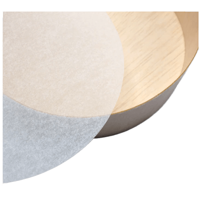 円形容器用紙シート 円形の紙 Paper for Circle FLR01-SH-カユーパッケージ株式会社