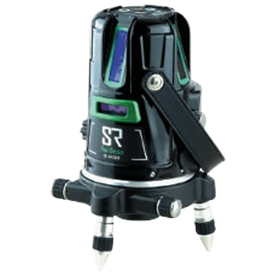 高機能搭載のスリムボディ リアルグリーンレーザー墨出器 G-410SR-株式会社近藤インスツルメンツ