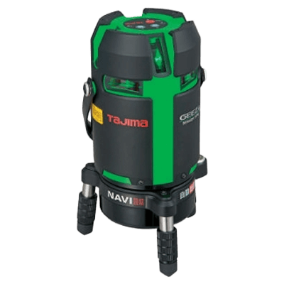 レーザー墨出器 ハイパワーグリーンレーザー GEEZA GZASN-KJC-株式会社近藤インスツルメンツ