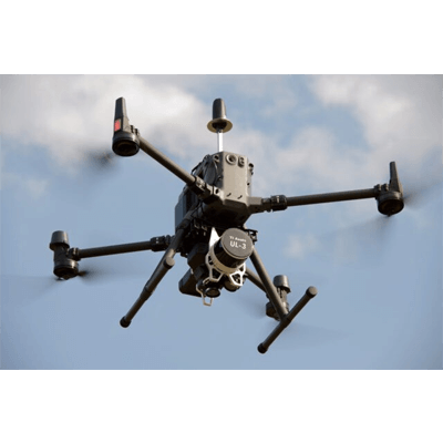 ドローン 空中から地表面のデータを取得 UAVレーザ測量システム UL-3-株式会社近藤インスツルメンツ