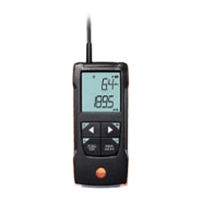 ダクトの測定に便利なスケール付伸縮プローブ 熱線式風速計 testo425-株式会社近藤インスツルメンツ
