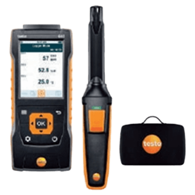 CO2濃度測定による室内換気対策 マルチ環境計測器 testo 440 IAQセット-株式会社近藤インスツルメンツ
