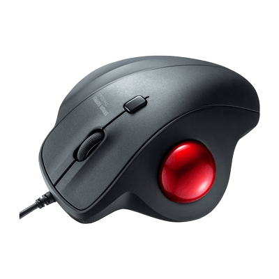 有線マウス 有線トラックボール MA-TB128BK-サンワサプライ株式会社