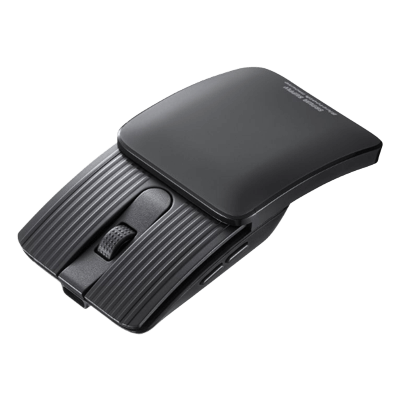 静音Bluetoothマウス (5ボタン) MA-BBS526GY-サンワサプライ株式会社