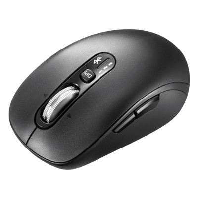 静音Bluetoothマウス (チルトホイール・高速スクロール) MA-BBS529BK-サンワサプライ株式会社