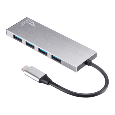 USB 10Gbps Type-C ハブ (USB A×4ポート) USB-10TC13SV-サンワサプライ株式会社