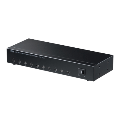 USB 5Gbps Type-C 10ポートハブ USB-5TCPS10-サンワサプライ株式会社
