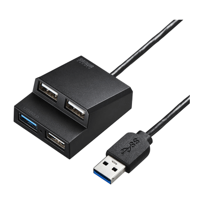 USB3.2Gen1+USB2.0コンボハブ USB-3H413BKN-サンワサプライ株式会社
