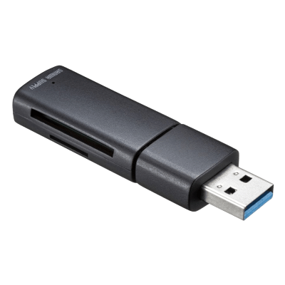 USB 5Gbps カードリーダー ADR-5MSD1BK-サンワサプライ株式会社