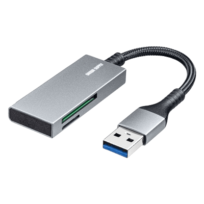USB3.2 Gen1 カードリーダー ADR-3MSD2S-サンワサプライ株式会社