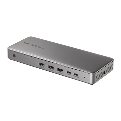 ドッキングステーション (HDMI/DisplayPort×4K×3画面出力対応) USB-CVDK20-サンワサプライ株式会社
