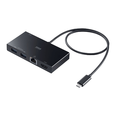 USB Type-Cドッキングステーション USB-DKM10BK-サンワサプライ株式会社