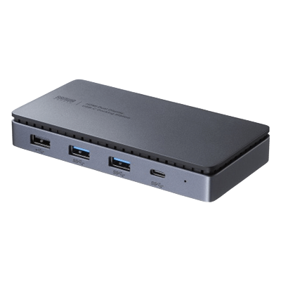 USB Type-Cドッキングステーション (HDMI×2画面出力対応) USB-CVDK15-サンワサプライ株式会社
