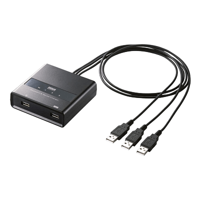 キーボード・マウス用パソコン切替器 (3:1) SW-KM3UU-サンワサプライ株式会社