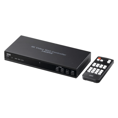 映像分配器 4画面ビデオウォールコントローラ (4K対応) VGA-PHD4VWC-サンワサプライ株式会社