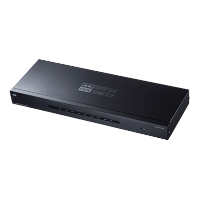 映像分配器 4K/60Hz・HDR対応HDMI分配器 (8分配) VGA-HDRSP8-サンワサプライ株式会社