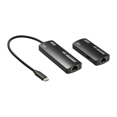 映像延長機器 USB Type-CーHDMI変換エクステンダー (4K対応) VGA-EXHDC-サンワサプライ株式会社