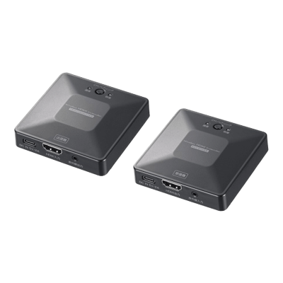映像延長機器 ワイヤレスHDMIエクステンダー (最大60m延長・セットモデル) VGA-EXWHD13-サンワサプライ株式会社