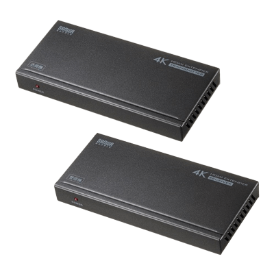 映像延長機器 HDMIエクステンダー (4K対応・120m延長) VGA-EXHDPOC-サンワサプライ株式会社