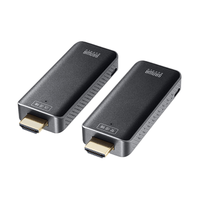 映像延長機器 ワイヤレスHDMIエクステンダー VGA-EXWHD10-サンワサプライ株式会社