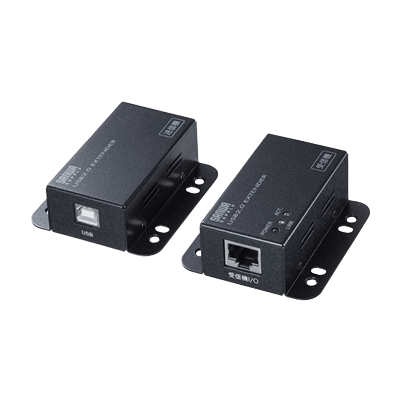 映像延長機器 USB2.0エクステンダー (2ポートハブ付き) USB-EXSET3-サンワサプライ株式会社