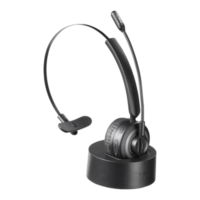 Bluetooth関連機器 Bluetoothヘッドセット (ノイズキャンセル機能・充電クレードル付き) MM-BTMH66BK-サンワサプライ株式会社