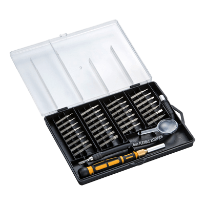 PCパーツ ドライバー・静電気防止 30 in 1 フレキシブルドライバーセット TK-030-サンワサプライ株式会社