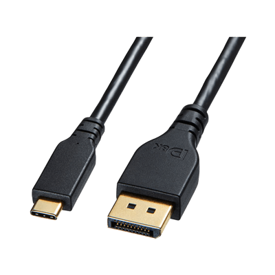 TypeC-DisplayPort変換ケーブル (双方向) ブラック KC-ALCDPRシリーズ-サンワサプライ株式会社