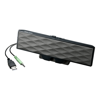 USB電源サウンドバースピーカー MM-SPL11UBKN-サンワサプライ株式会社