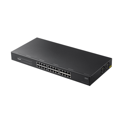 レイヤー2ギガビット対応PoEスイッチングハブ (24ポート) LAN-GIGAPOE2401-サンワサプライ株式会社