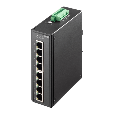 産業用ギガビット対応PoEスイッチングハブ (IEEE802.3at/8ポート) LAN-GIGAPOEFA83-サンワサプライ株式会社