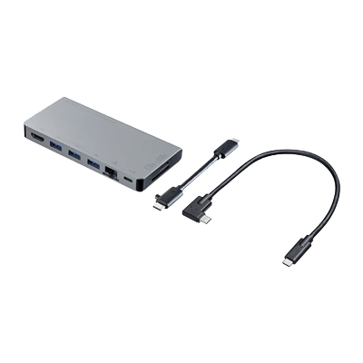 USB Type-C ドッキングハブ (HDMI・LANポート・カードリーダー搭載) USB-3TCH14S2-サンワサプライ株式会社