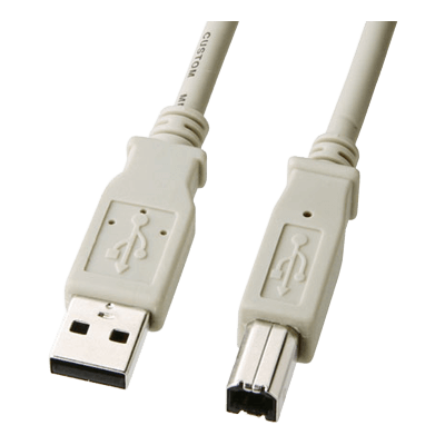 USBケーブル (ライトグレー) KU-1000K3/2000K3/3000K3/5000K3-サンワサプライ株式会社